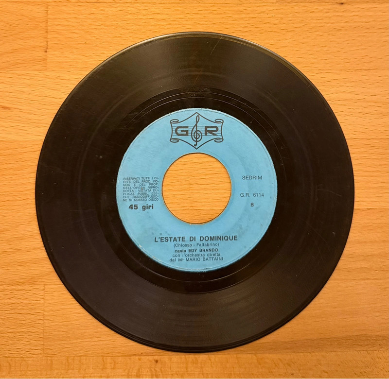 Rudy Rickson / Edy Brando – Luglio / L’Estate di Dominique – GR G/R 6114