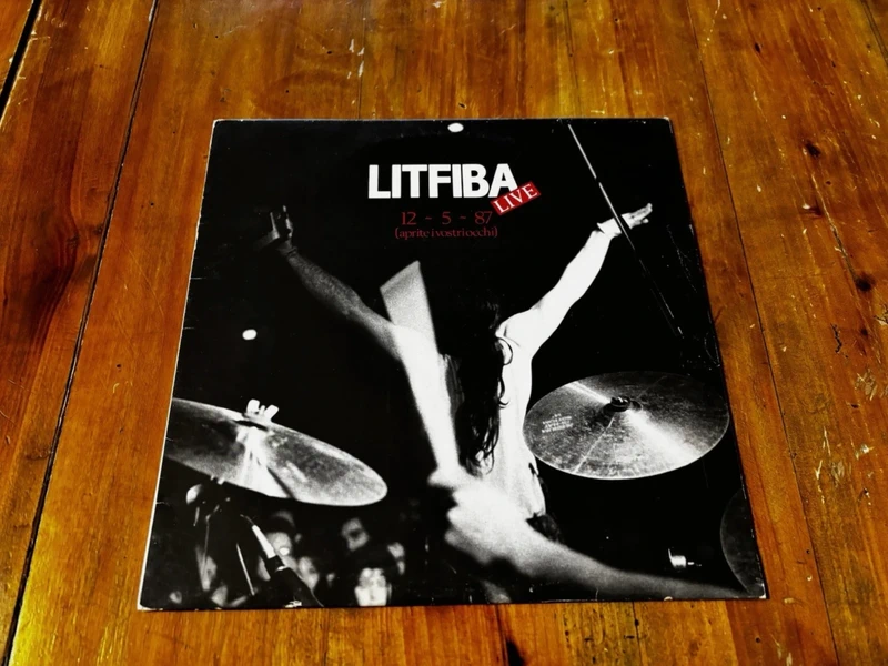 Litfiba - 12-5-87 Aprite I Vostri Occhi (LP Vinile 1987 Rara Prima Stampa Ira)