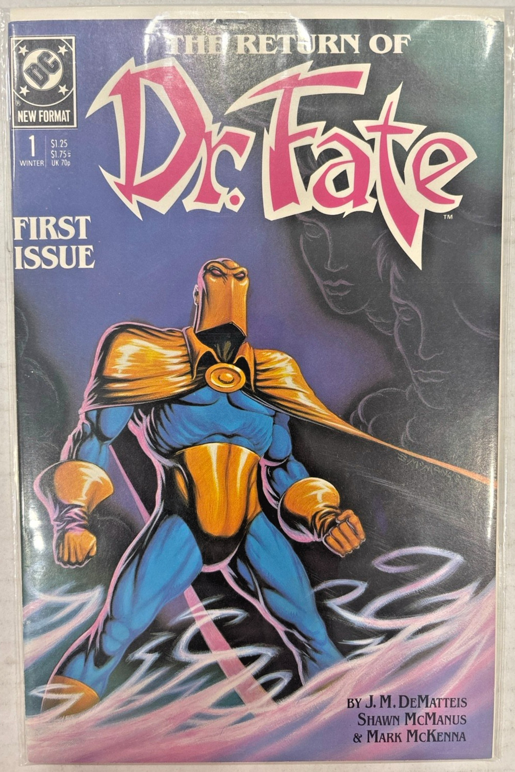 Doctor Fate #1 DC Comics inverno 1988 prima edizione età del rame ottime condizioni spedizione gratuita