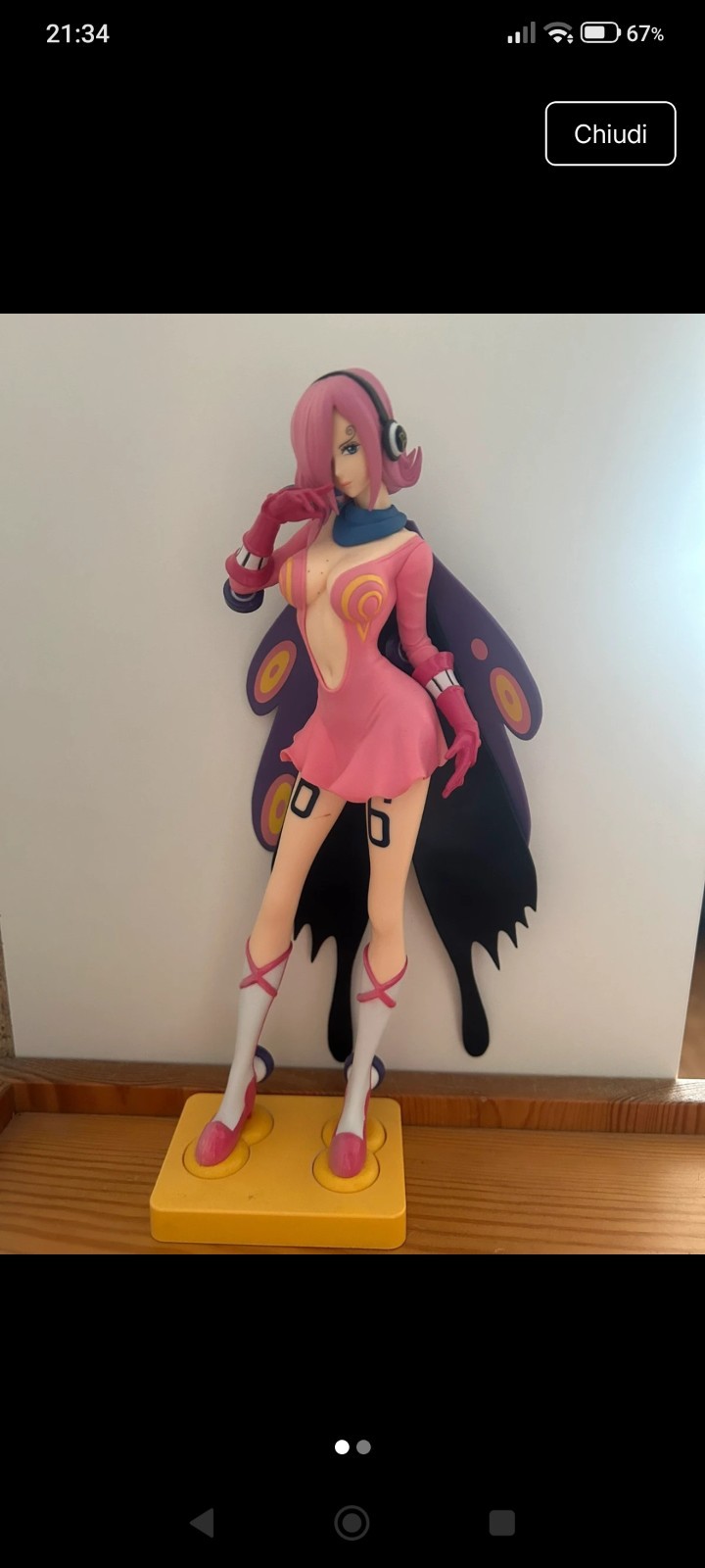 Vinsmoke Reiju One Piece Action Figure 25 cm, Personaggio One Piece