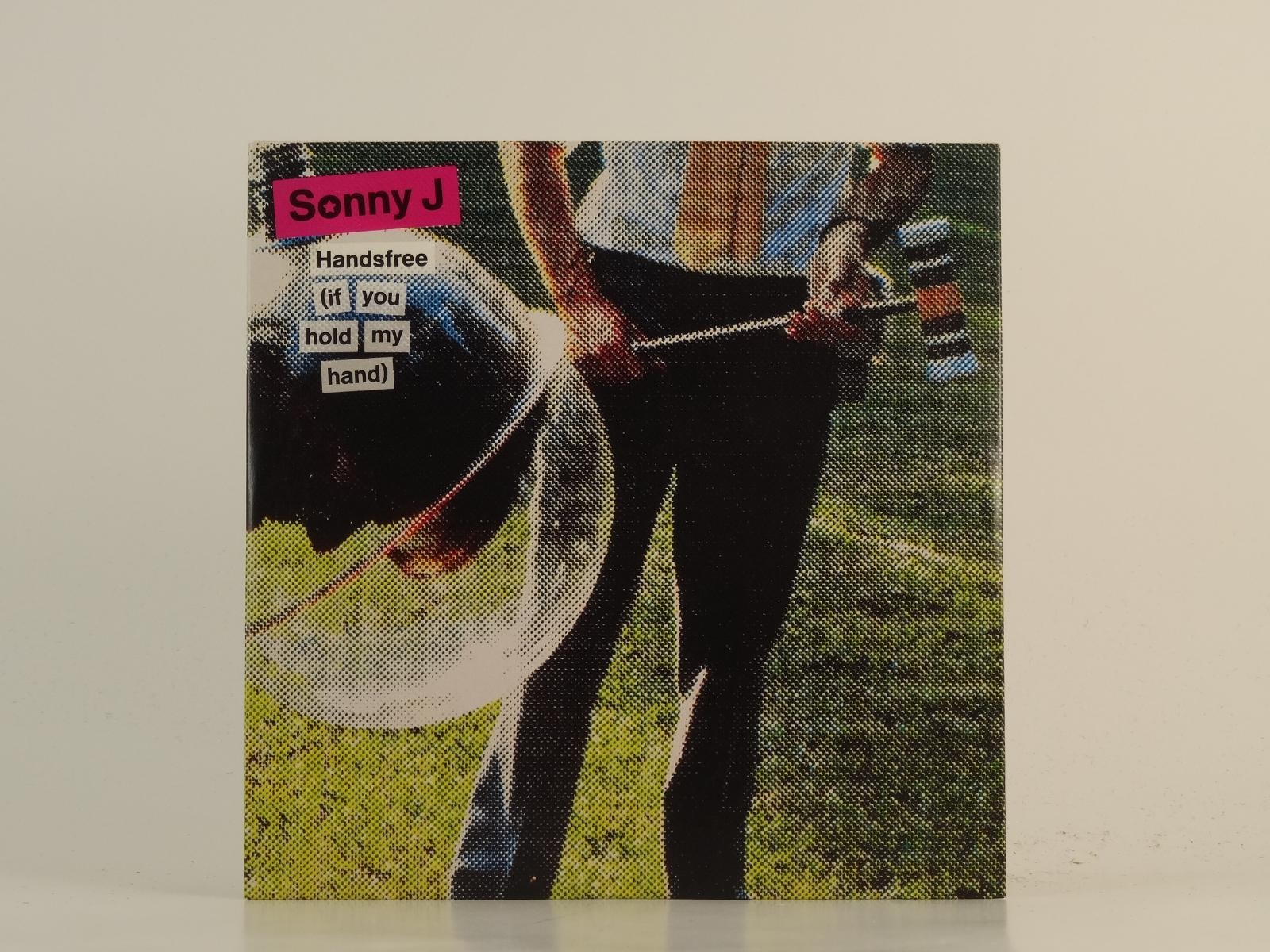 SONNY J HANDSFREE (IF YOU HOLD ME HAND) (H1) 1 Track Promo CD Single plus Card S