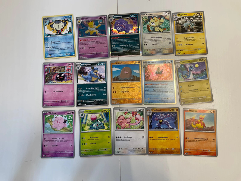 Carte pokemon miste