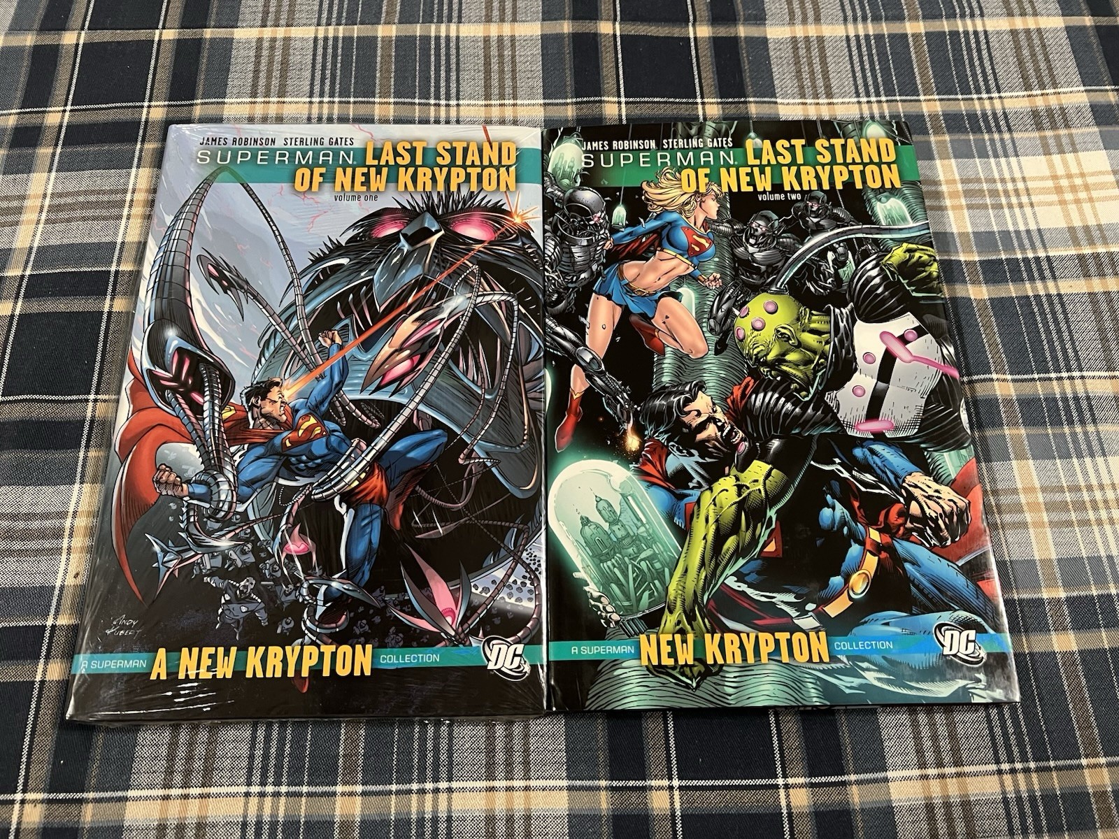 Lotto Superman Last Stand of New Krypton Volume 1 2 Copertine Rigide