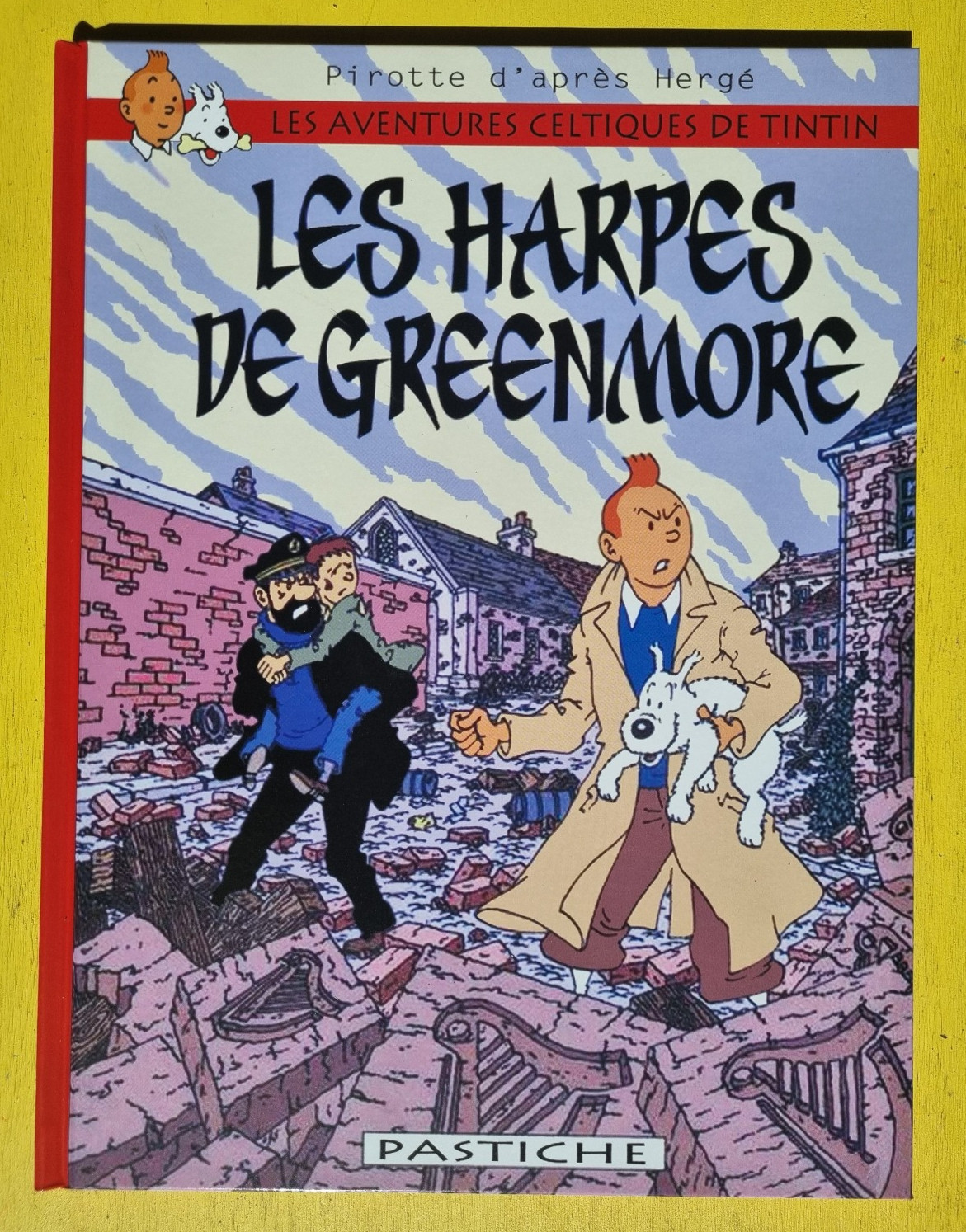 BD TINTIN LES HARPES DE GREENMORE EO 2016  PIrotte  RARE  ETAT NEUF (AV4GH7)