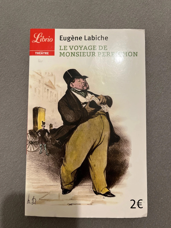 Livre « le voyage de monsieur perrichon »