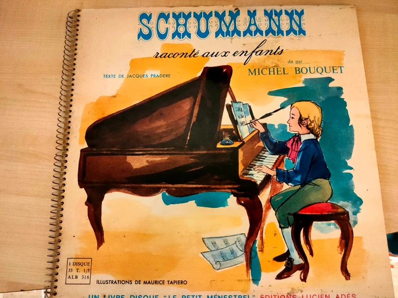 Michel Bouquet – Schumann Raconté Aux Enfants - Vinyle 33 tours 10"