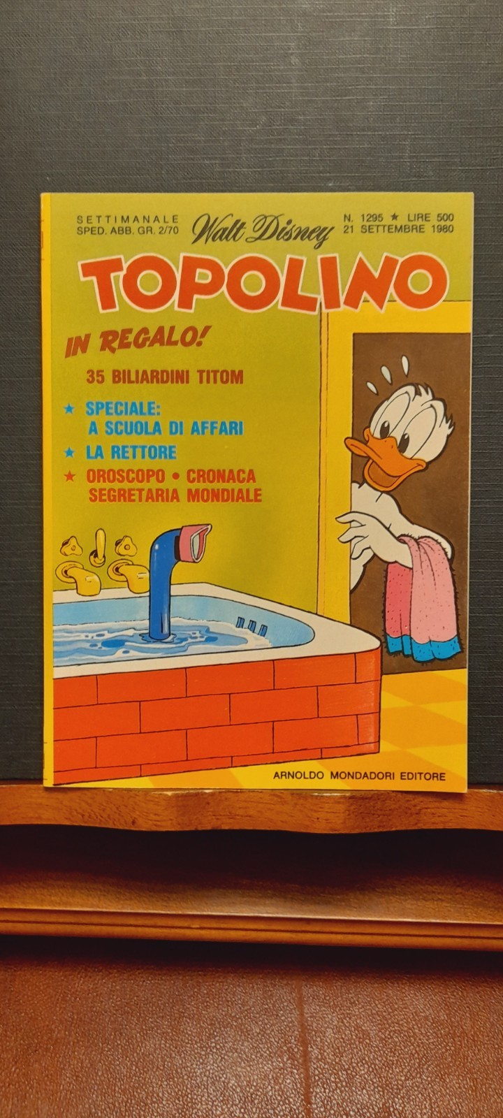 TOPOLINO LIBRETTO 1295 del 21-9-1980 - EDICOLA