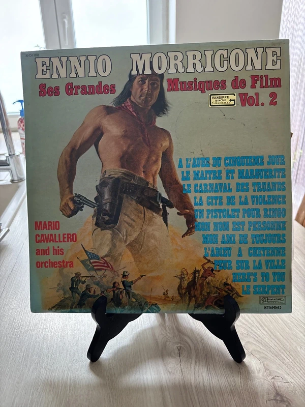 Vinyle 33T - Ennio Morricone : Ses Grandes Musiques de Film Vol. 2 (1976)