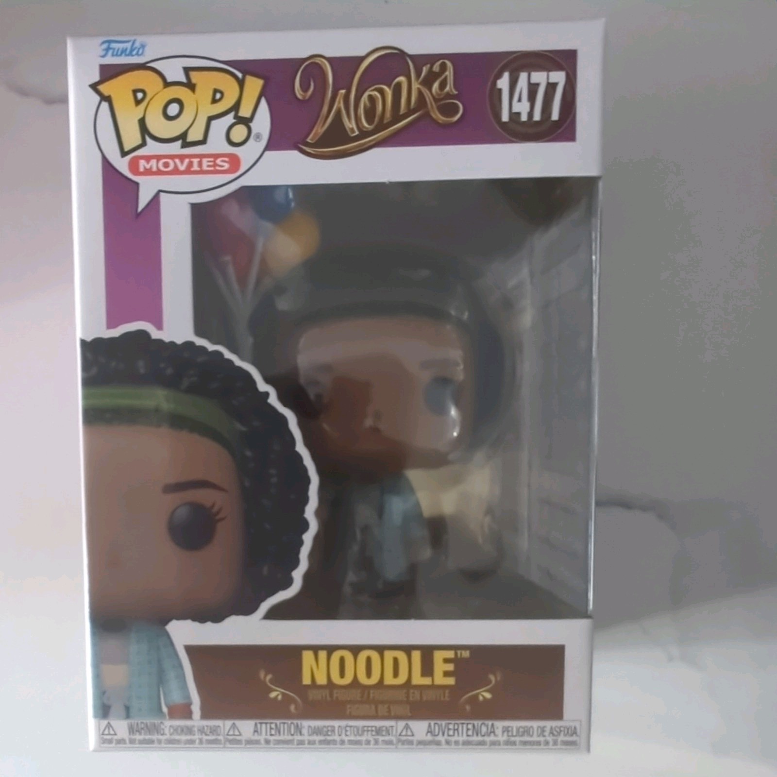 POP MOVIES WONKA -NOODLE  . 3.75" POP VINYL FIGURE FUNKO  1477  BRAND NEW