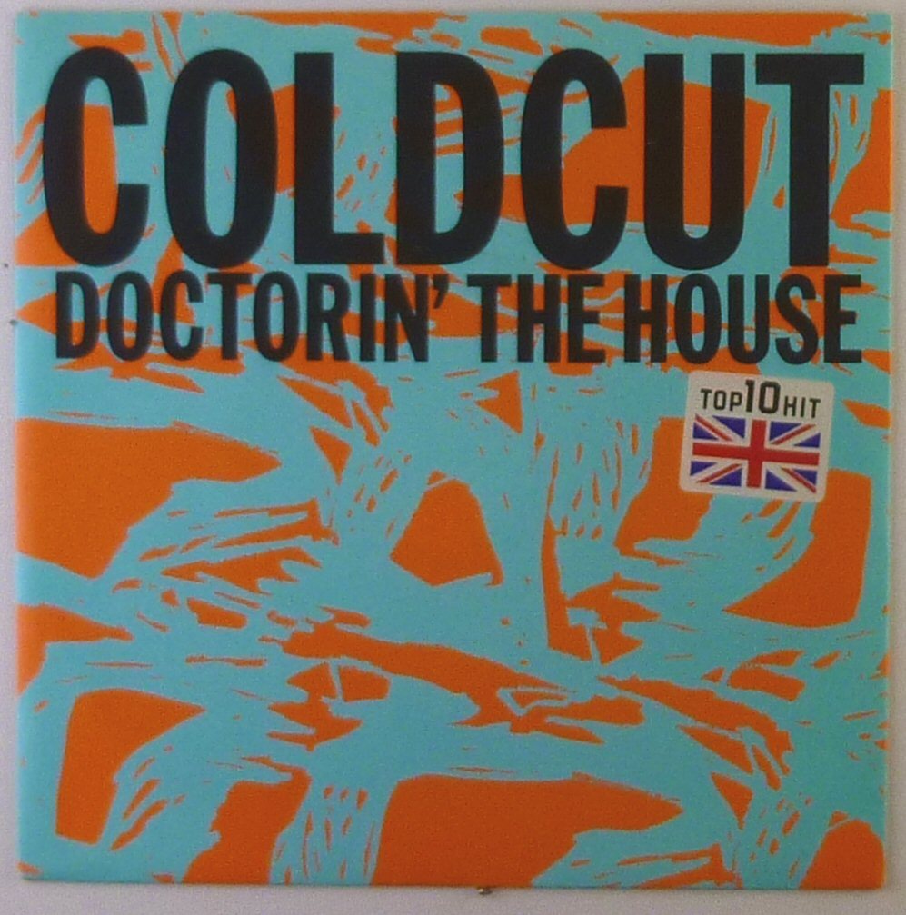 7" Single - Coldcut - Doctorin' The House - S971H - Lavato E Pulito