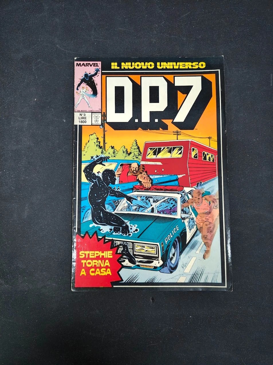 Fumetto D P 7 n 3 Il Nuovo Universo Stephie torna a casa Marvel Star Comics 1989