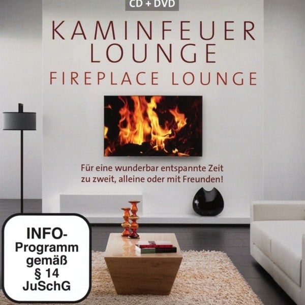 VARIOUS - KAMINFEUER LOUNGE   CD+DVD NEU