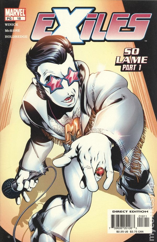 Exiles #18 FN 2002 Immagine Stock