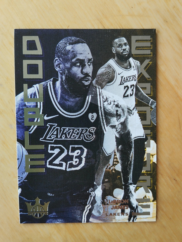 2024-25 Panini Court Kings Lebron James Double Exposure - Los Angeles Lakers