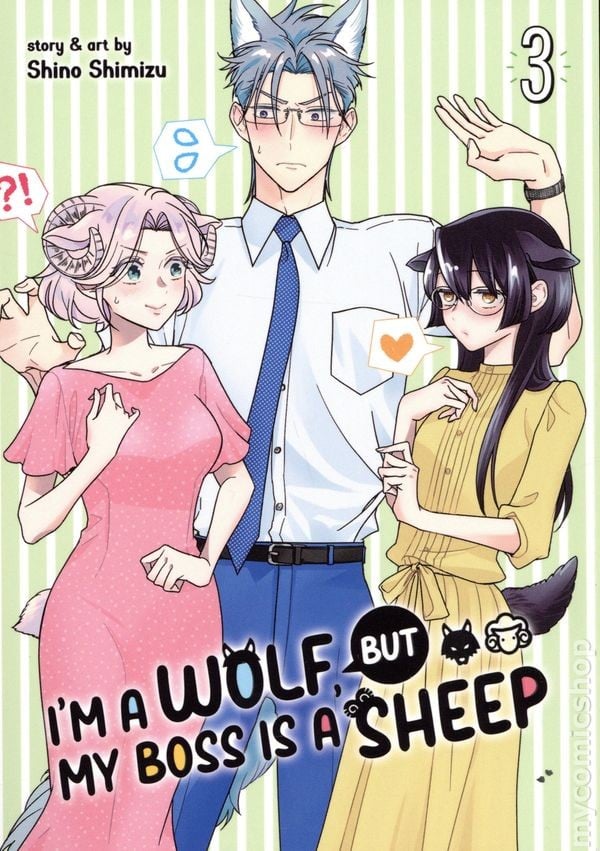 I'm a Wolf, but My Boss is a Sheep GN Manga #3-1ST NM 2023 Immagine Stock