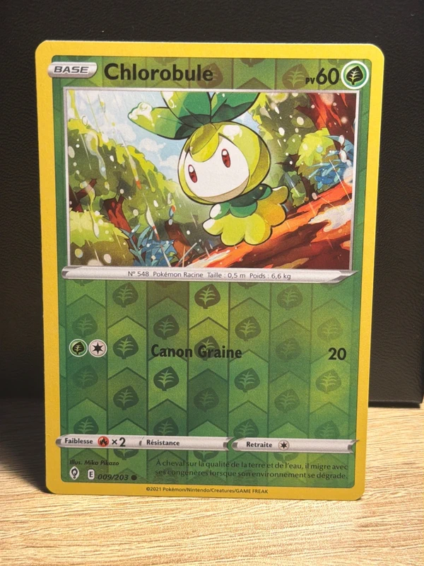 Chlorobule 009/203 reverse evolution céleste