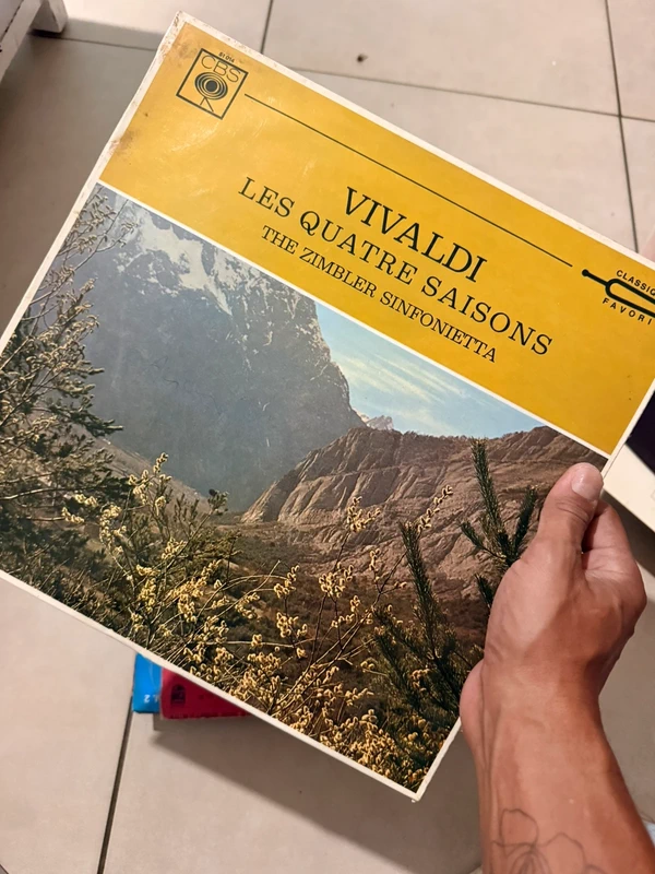 33t Vivaldi « les quatre saisons »