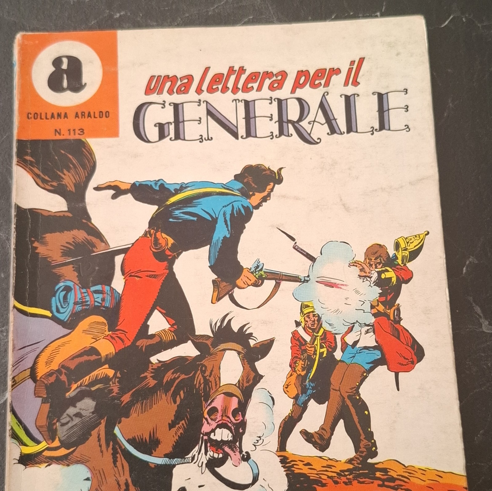 Collana Araldo n.113 "Una lettera per il generale" fumetto a colori italiano