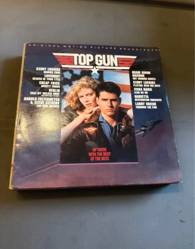 Top Gun Soundtrack Lp Vinyl Schallplatte