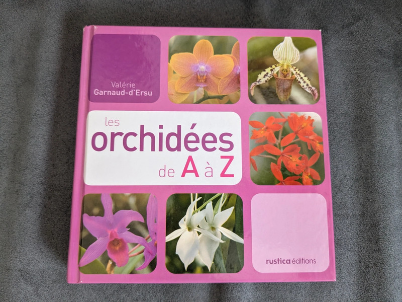 Livre les orchidées de A à Z