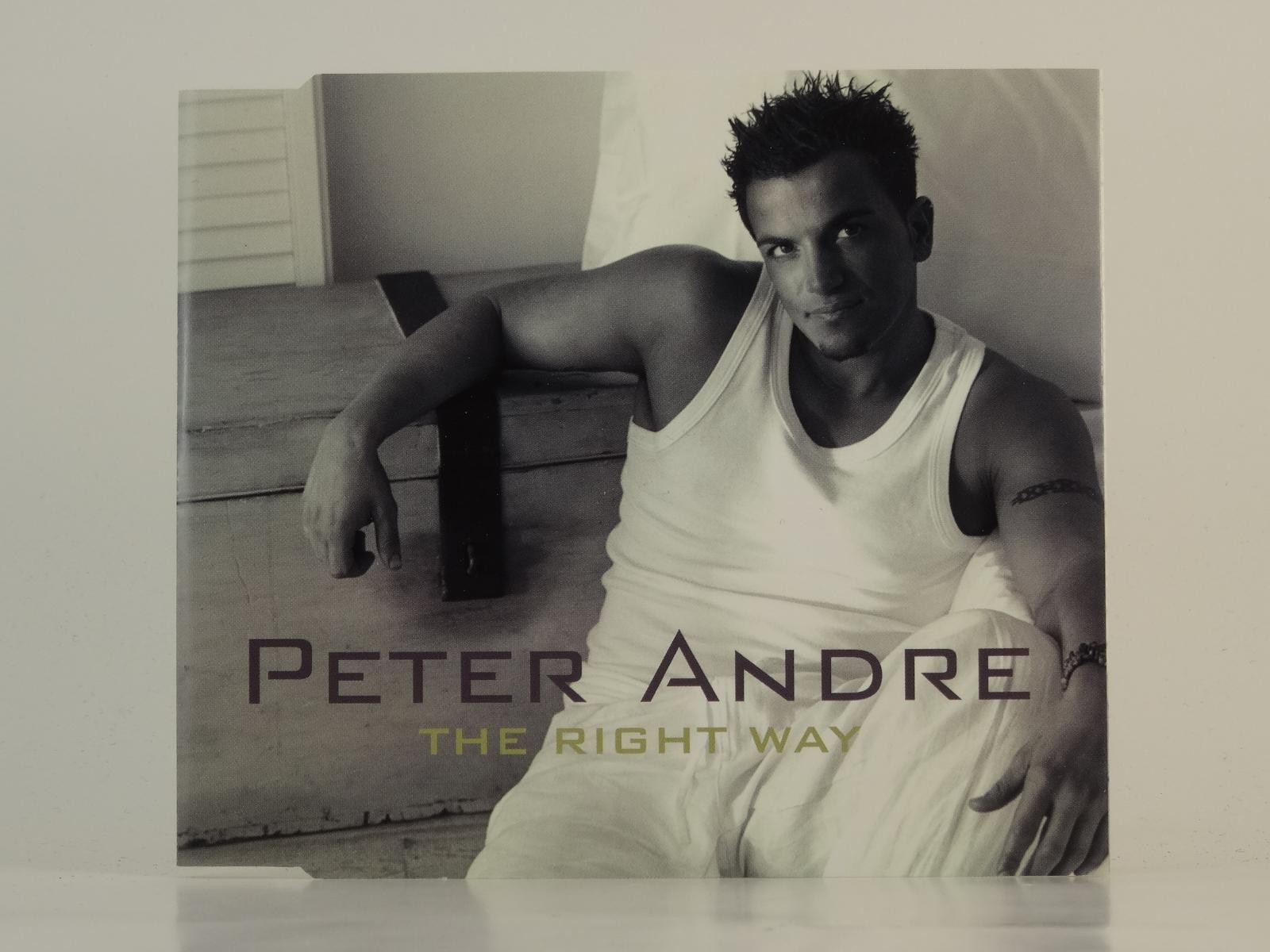 PETER ANDRE THE RIGHT WAY (G6) 2 Track CD Single including Picture Sleeve ATLANT