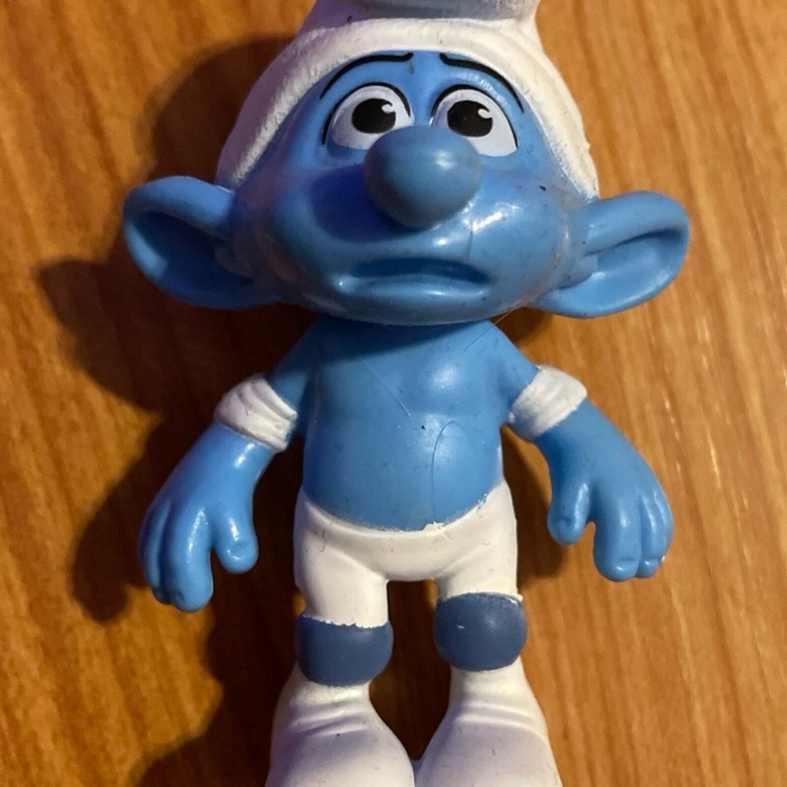 Modellino Panicky Smurf 3" McDonald's Movie 2011 #16 Puffi