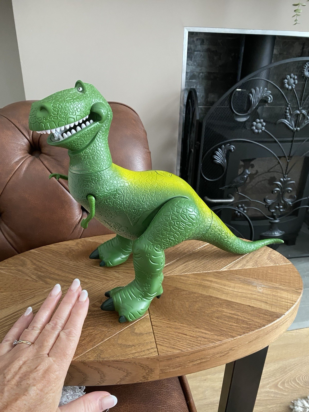 Toy Story Modellino Talking Rex grande 11"