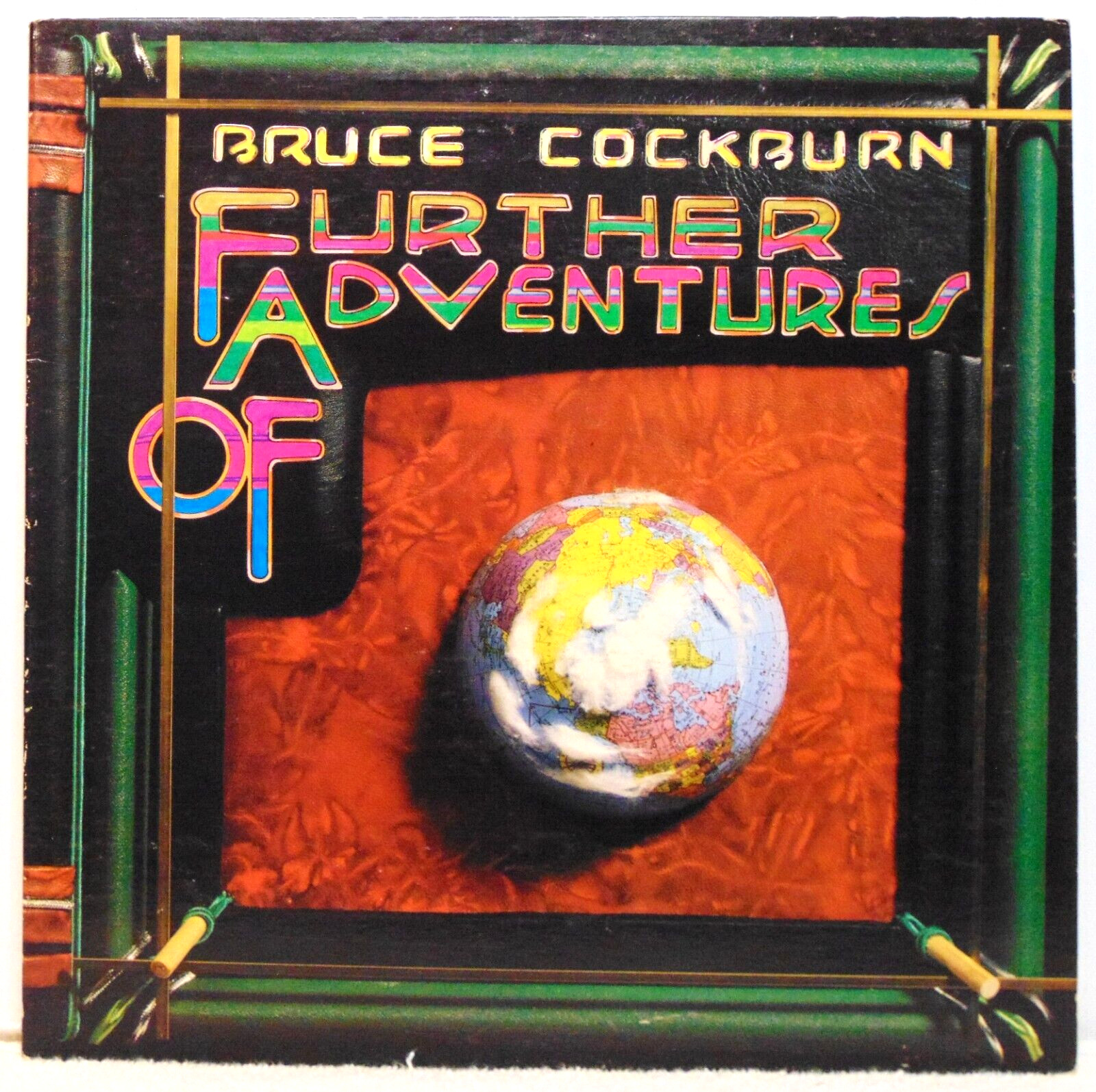 Bruce Cockburn - Further Adventures Of - 1978 True North Rock Vinyl LP Record