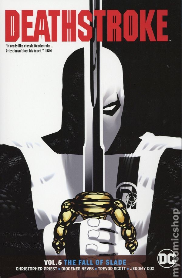 Deathstroke TPB 1° Edizione #5-1ST VF 2018 Immagine Stock