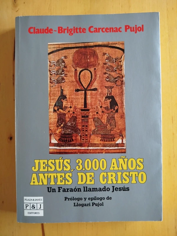 Libro de investigación Jesús 3000 años antes de Cristo