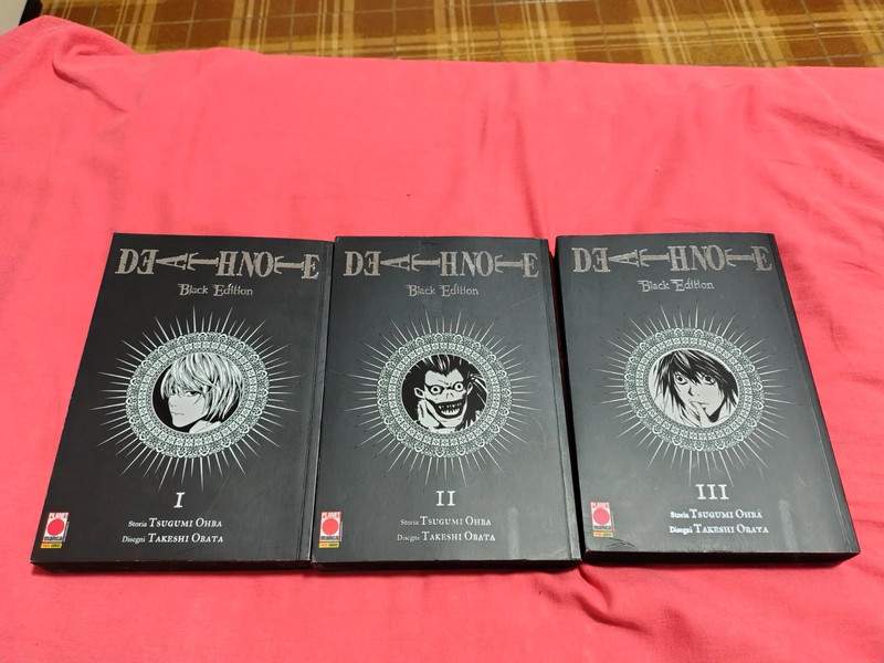 Death note black edition 1-3
