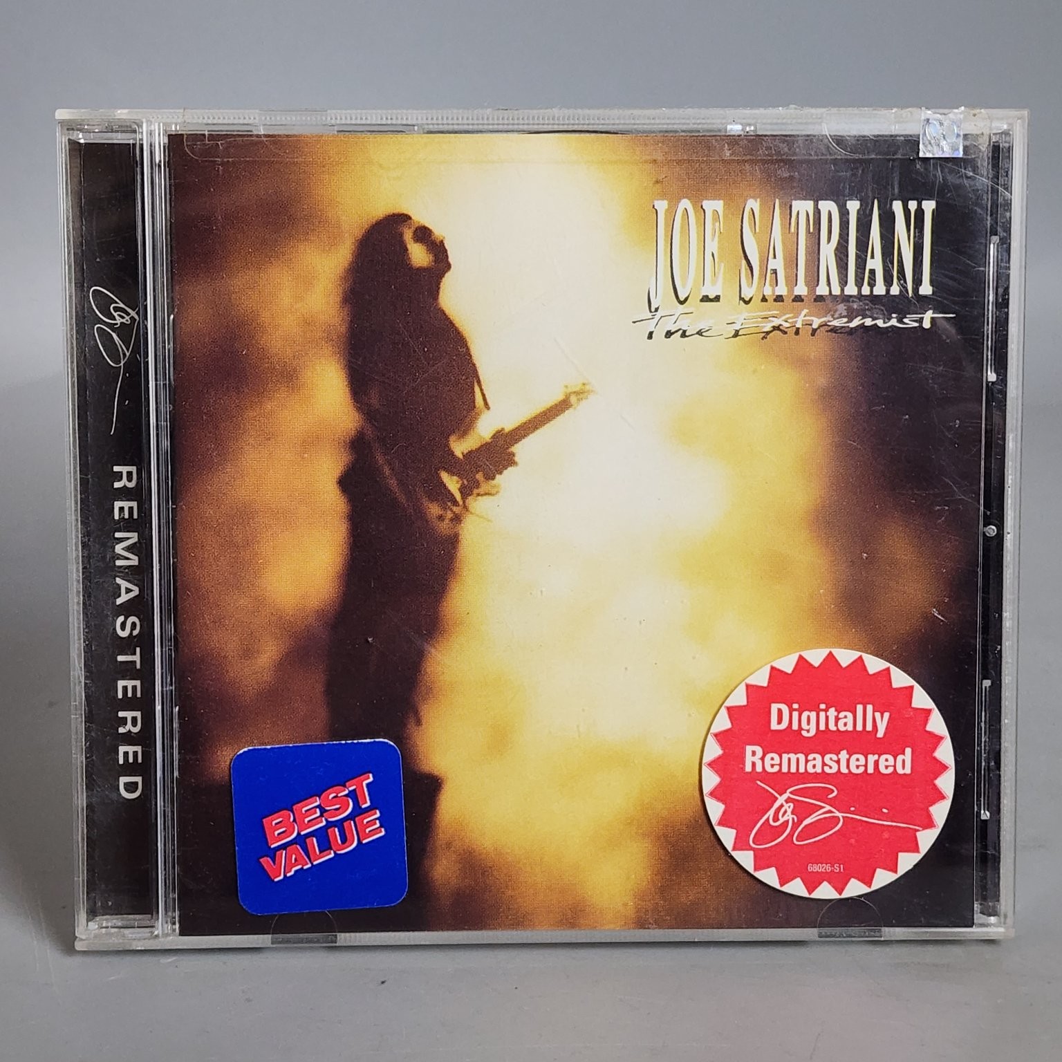Joe Satriani The Extremist CD Album (Case Only) - Live in San Francisco CD Disc