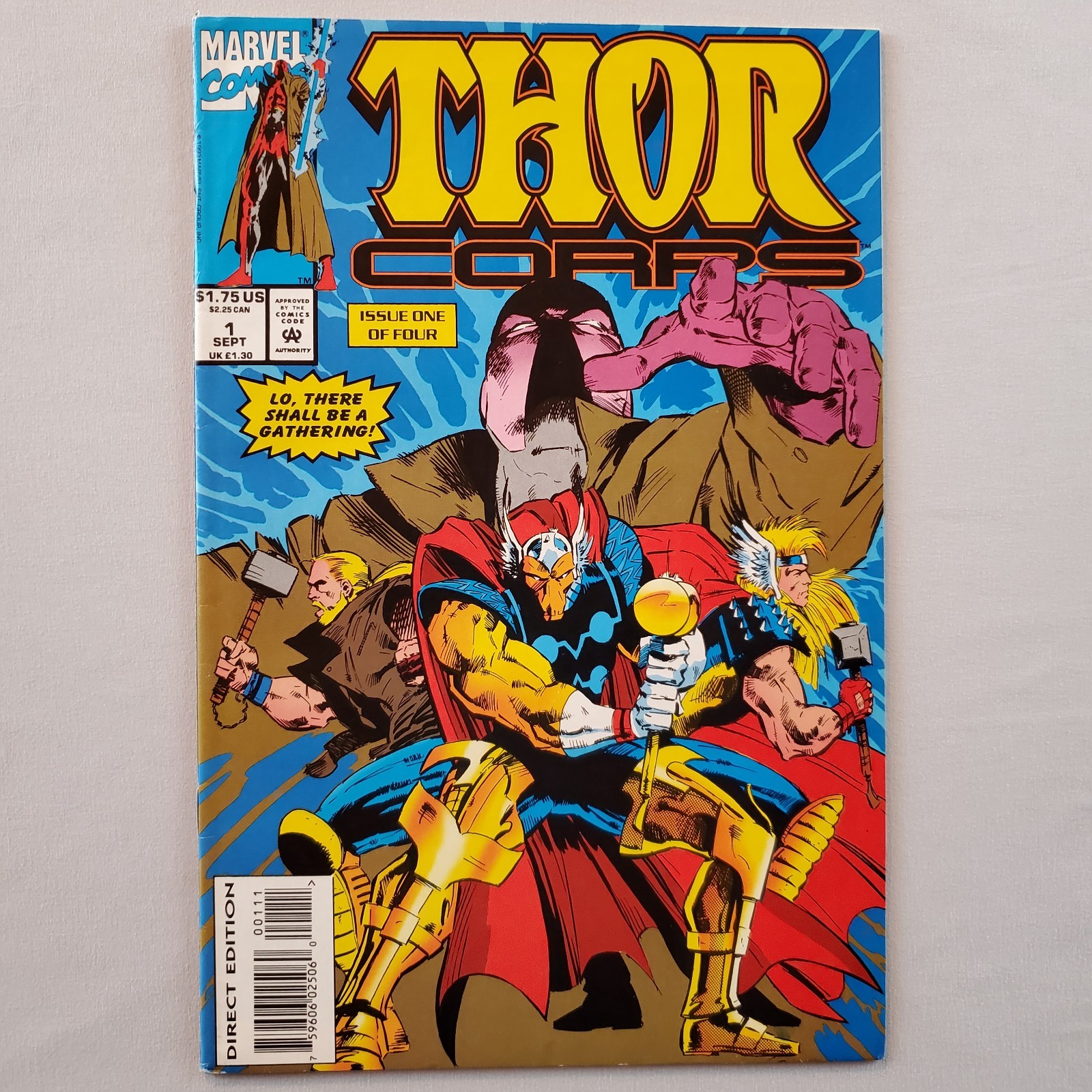 Thor Corps #1 settembre 1993 Marvel Comics FN/VF 7.0 Beta Ray Bill DeFalco Frenz Vintage