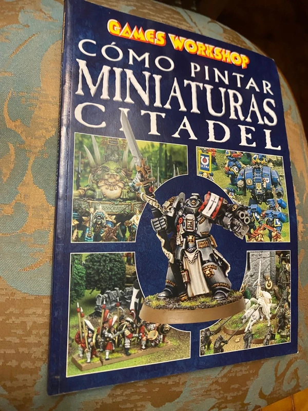 Libro warhammer como pintar miniaturas citadel