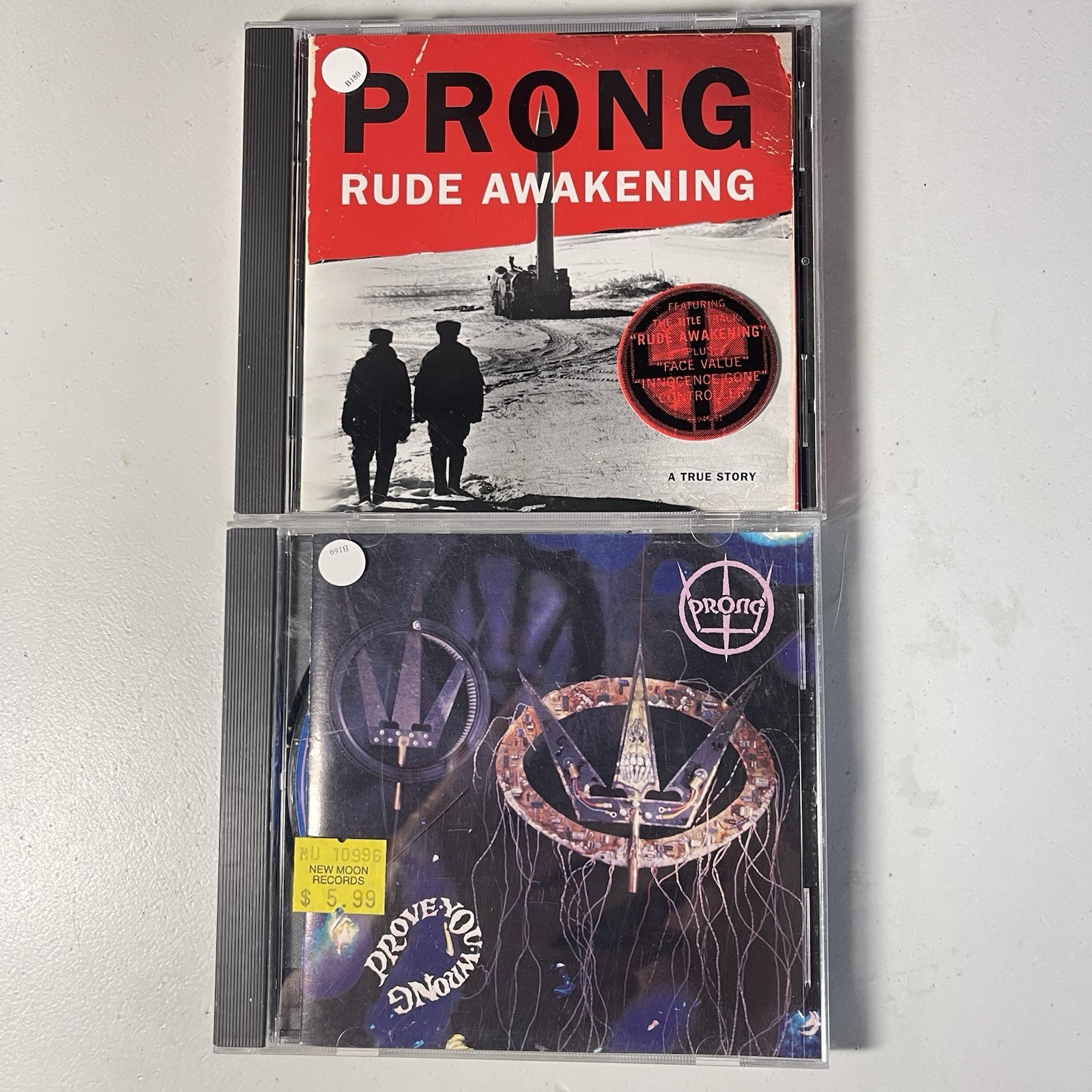 Prong 2 CD Lot: Prove You Wrong, Rude Awakening