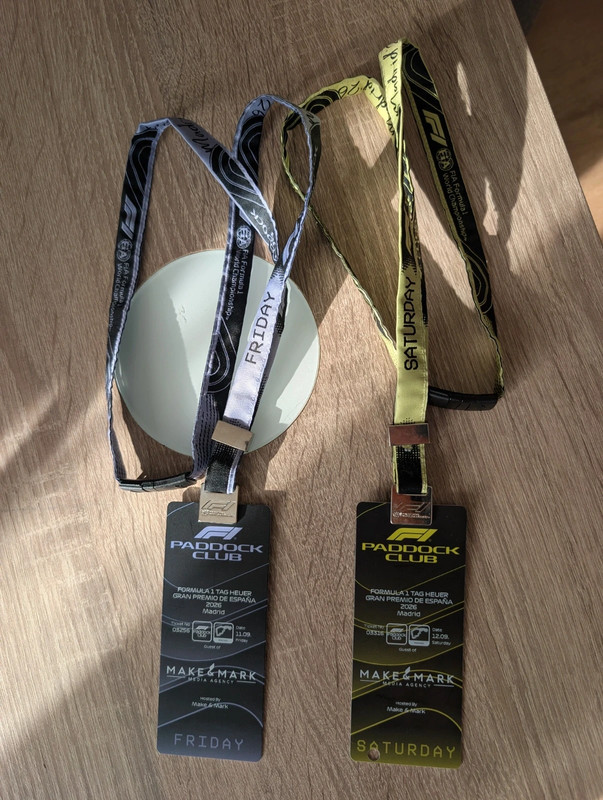 Pases VIP Paddock Club Madrid 2026