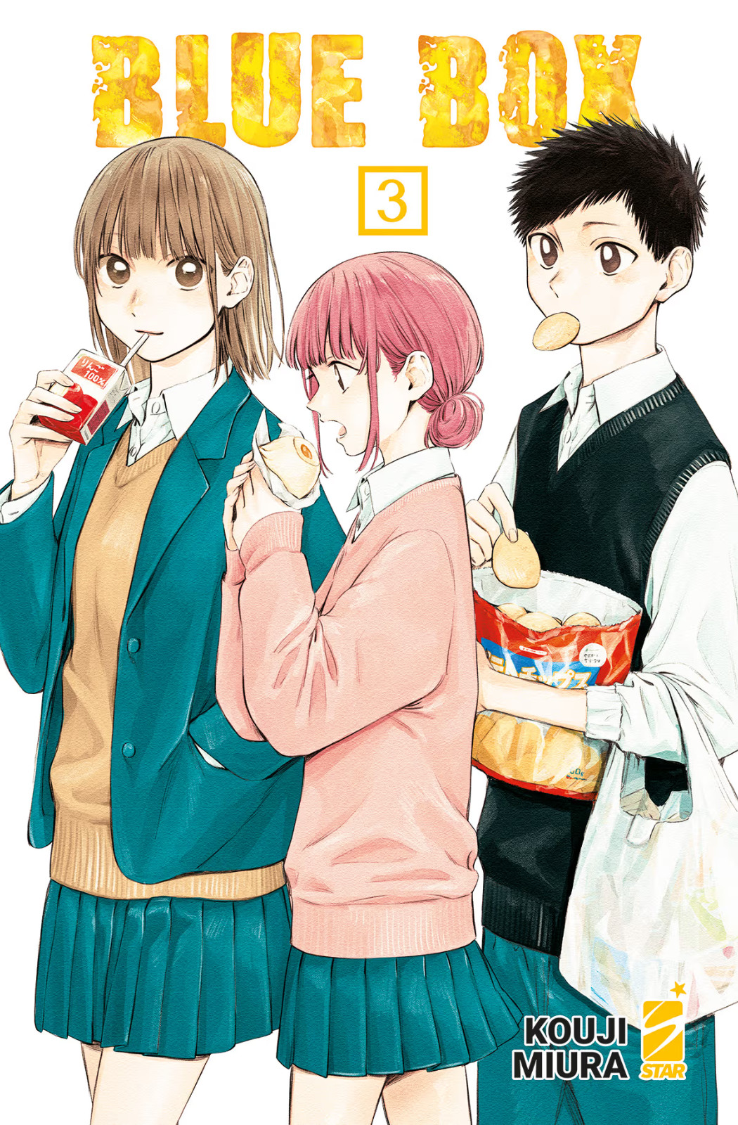 BLUE BOX 3 - KOUJI MIURA - STAR COMICS  - NUOVO - ITALIANO