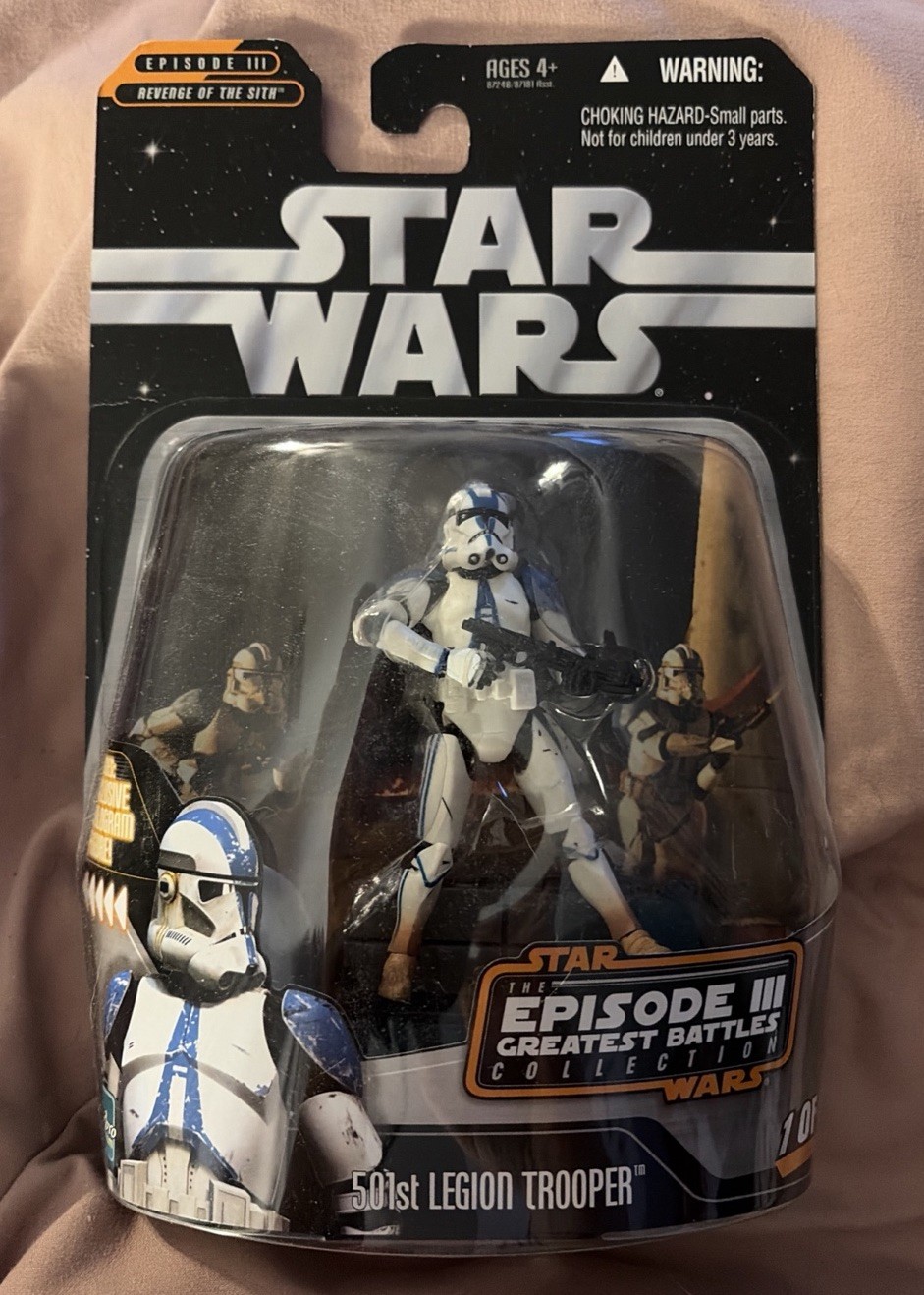 Star Wars Saga Collection Episodio III Greatest Battles #1 501st Legion Trooper