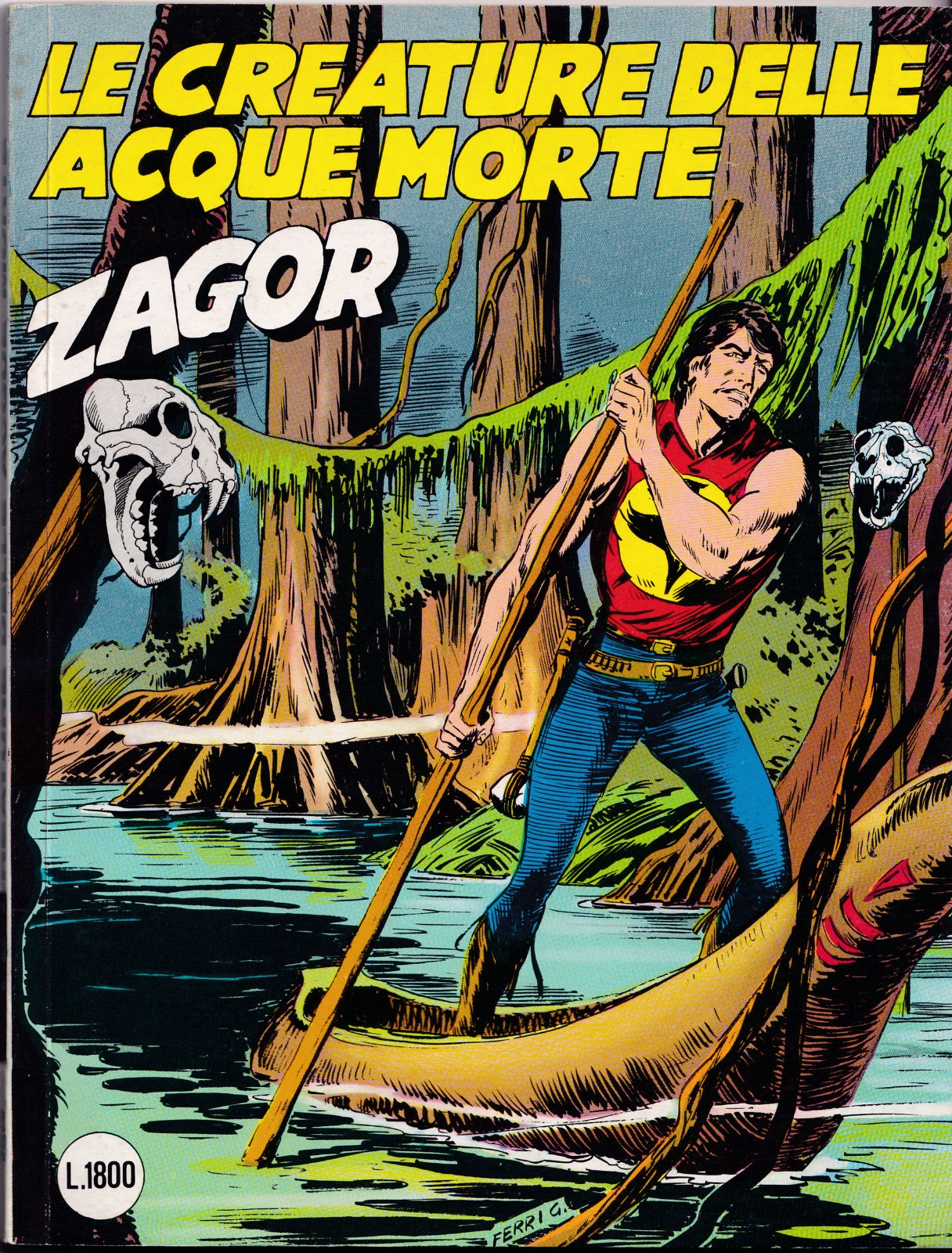 Zagor n. 343 - Le creature delle acque morte - Bonelli