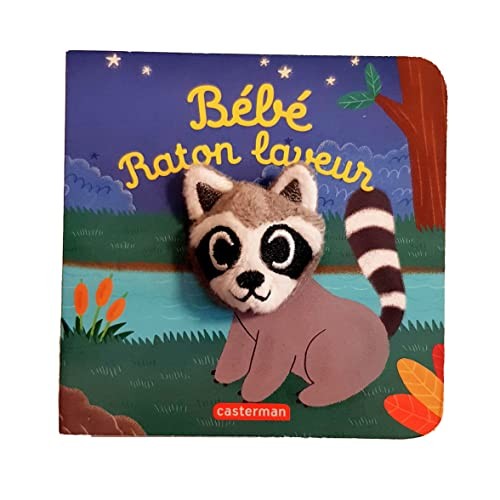 CASTERMAN Mes Livres Marionnettes  Bébé Raton Laveur  Les Bébêtes 2022