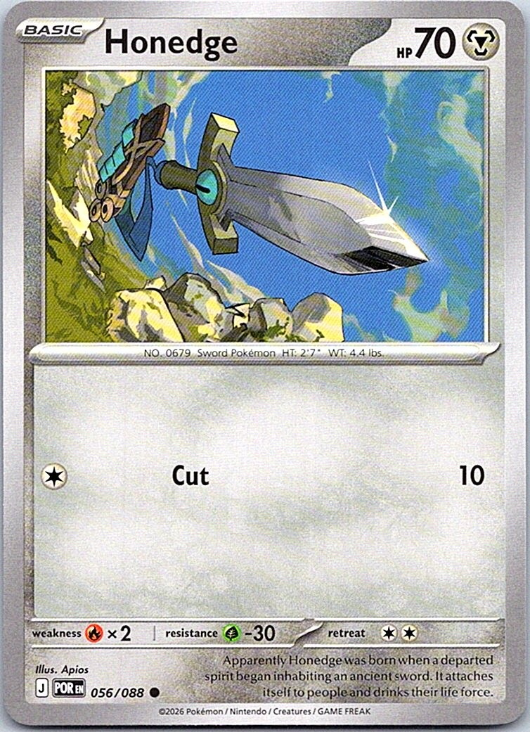 Honedge [POR - 056/088] quasi nuovo