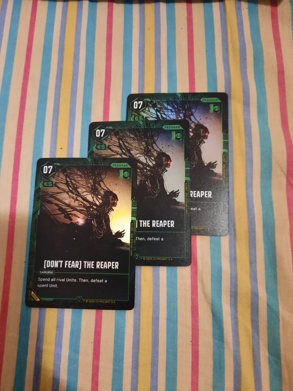 Set x3 - BETA - Don't fear the Reaper