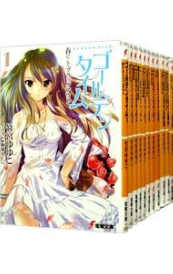 Japanese Ver Light Novel Golden Time 1-8+Gaiden+Retsuden Vol.1-11 in set totale