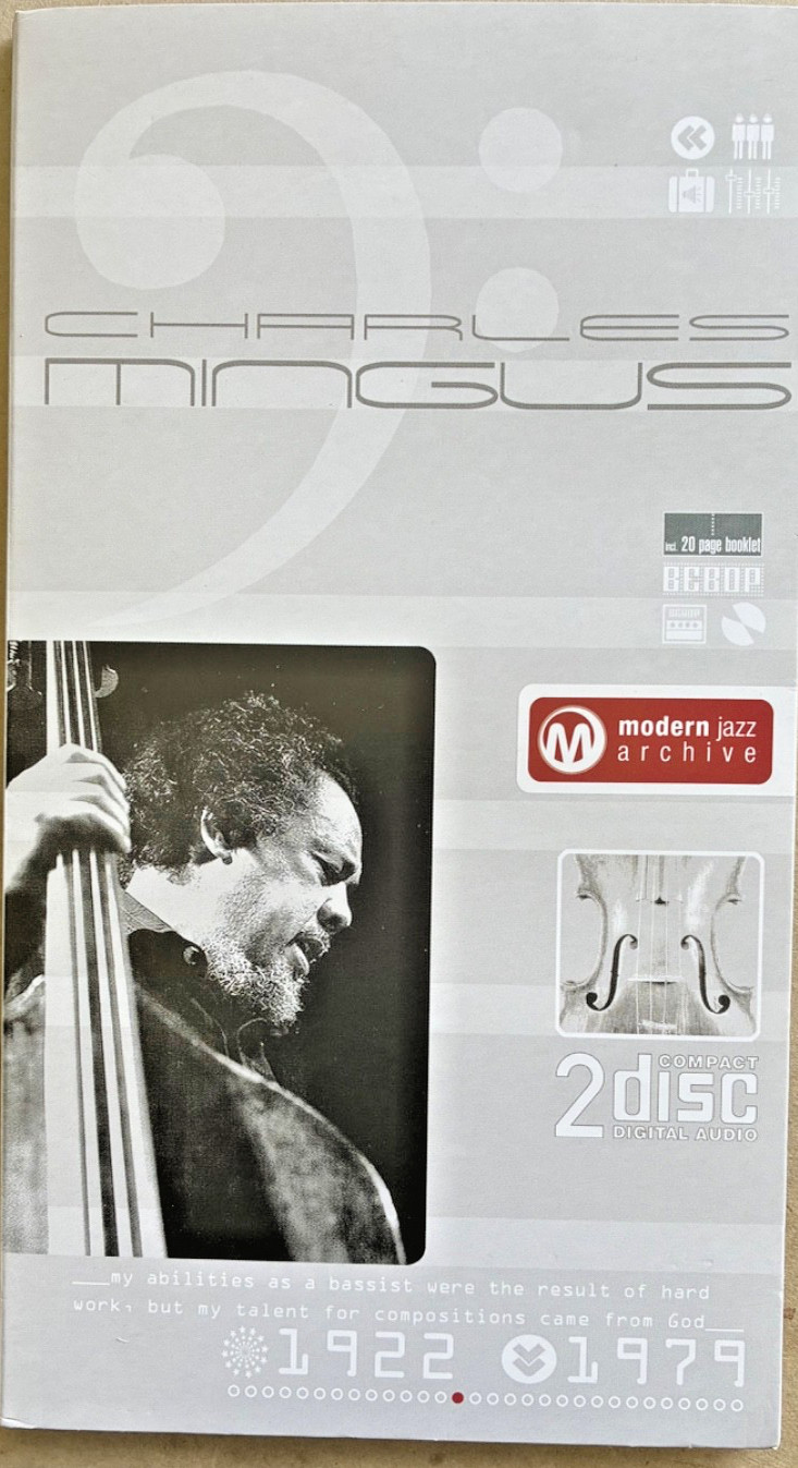 Charles Mingus Box Set 2 CD Modern Jazz Archive-20 pg booklet-Obscure Sessions