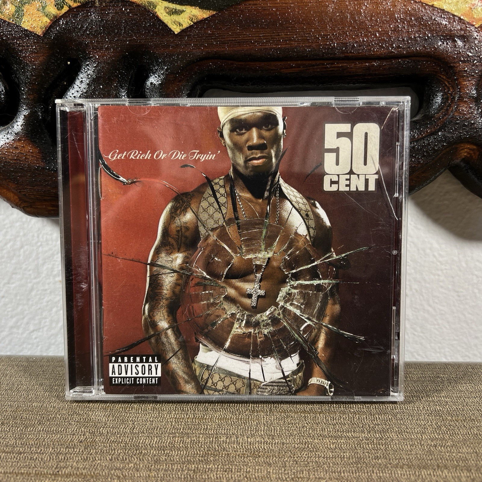 50 Cent Get Rich or Die Tryin' (CD, 2003) Bonus Cuts G-Unit Shady Interscope