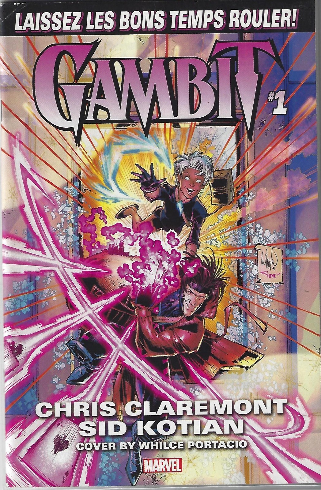Marvel Gambit #1 copertina di Whilce Portacio