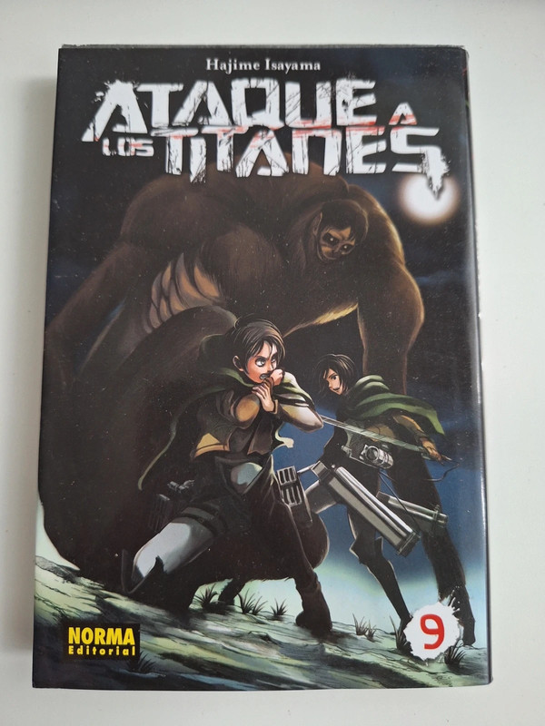 Manga Ataque a los Titanes (Attack on Titan) nº 09