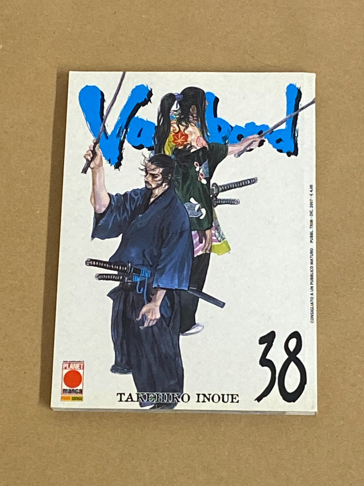 VAGABOND 38 PRIMA EDIZIONE, Panini Comics (2007) ESAURITO.
