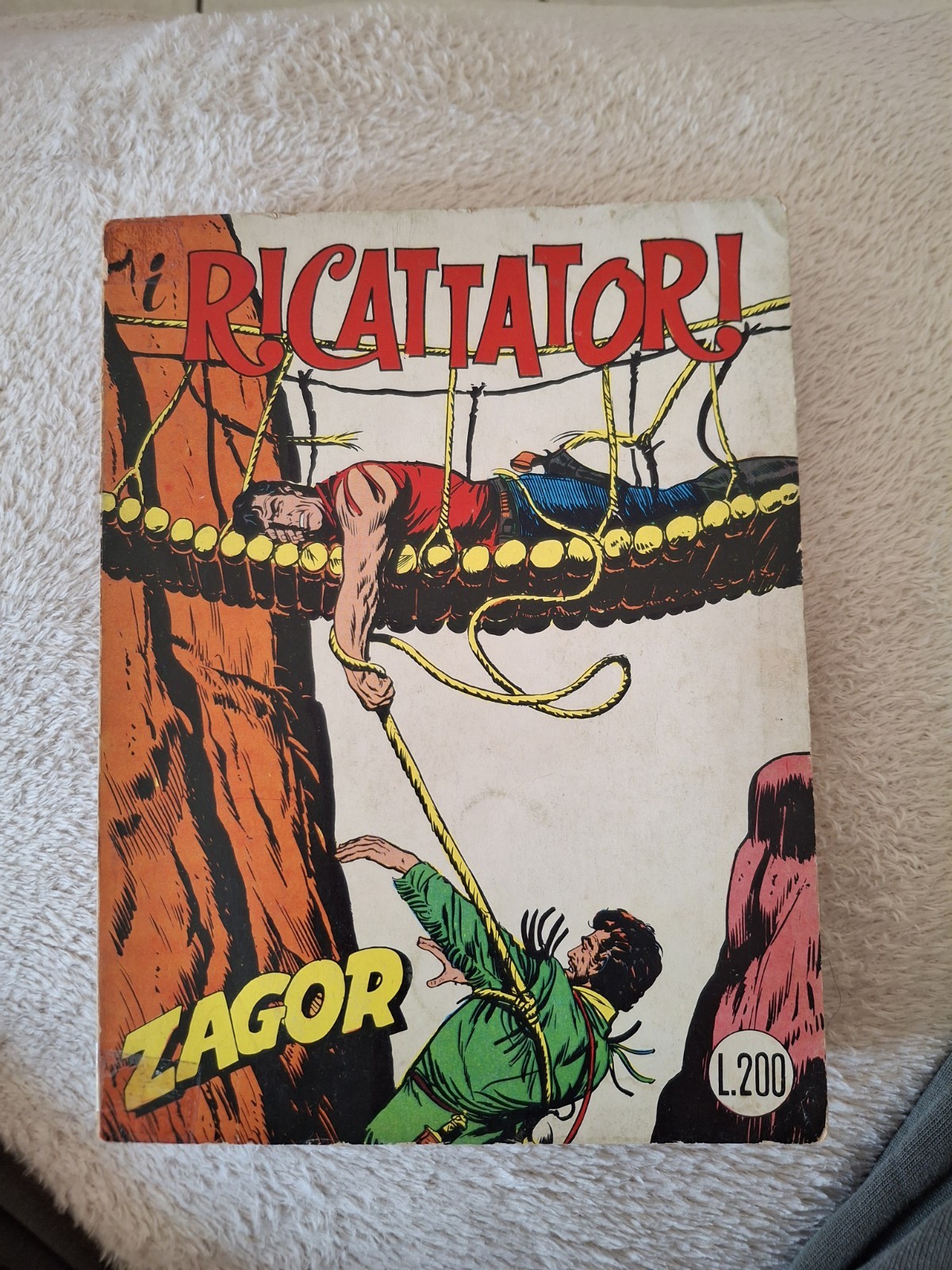 ZAGOR  ZENITH N  86 I RICATTATORI ! ORIGINALE !!