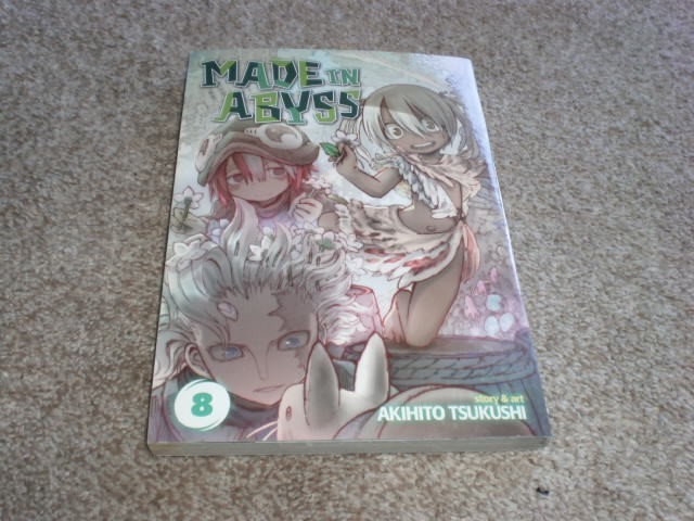 Made In Abyss Manga Book Volume 8  Beautiful Condition First Printing
